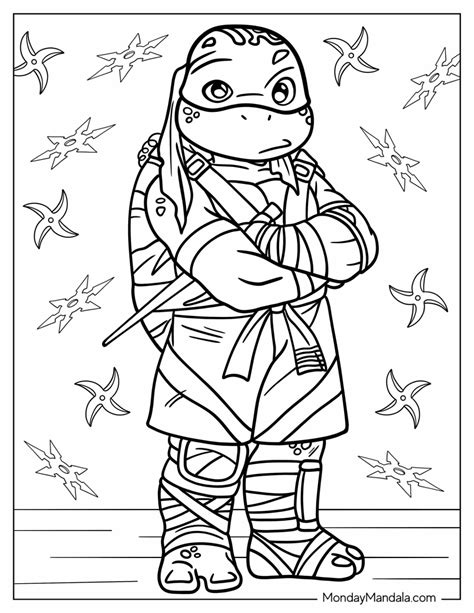 ninja turtles coloring page|girl ninja turtle coloring pages.